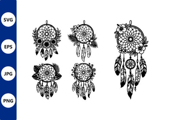 Dreamcatcher Floral Feathers Boho Wall Art Guide