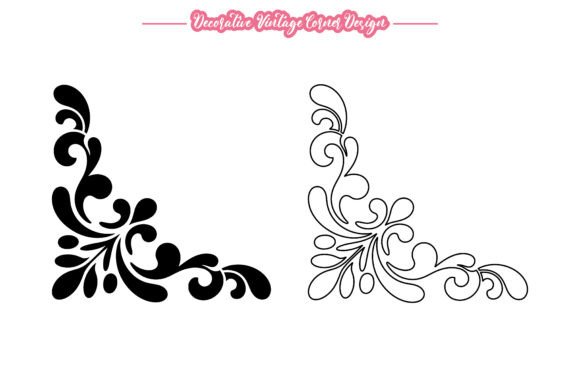 Elegant Vintage Floral Corner Border: A Practical Guide to Choosing and Using Classic Ornamentation