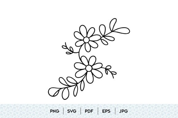 Evaluating the Practical Value of Minimal Floral Branch Line Art SVG
