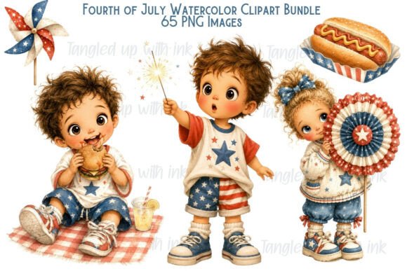 Fourth of July Clipart Bundle: Integrating Patriotic Design Assets into Your Creative Workflow