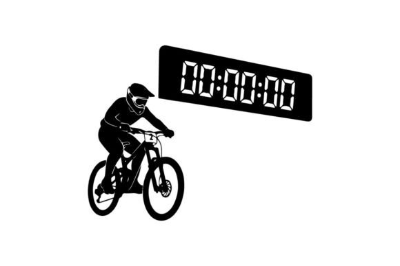 Mastering Motion: The Art of the Cyclist Racing Against Time in Digital Design