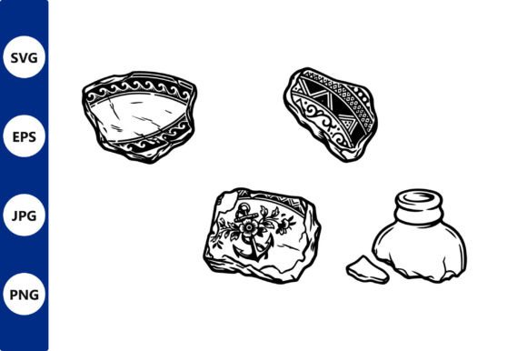 Ornate Stone & Ink Vector