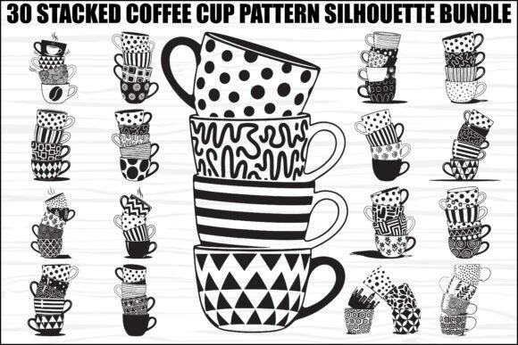 Stacked Coffee Cup SVG Bundle Guide